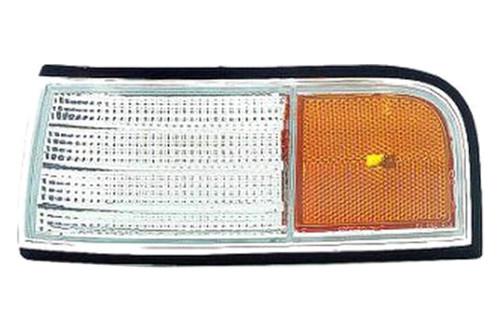 Replace gm2550150 - 90-91 oldsmobile cutlass front lh marker light