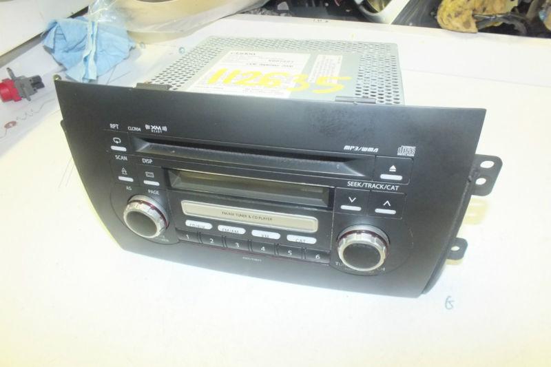 2007 2008 suzuki sx4 xm mp3 cd radio 39101-80j10 oem c