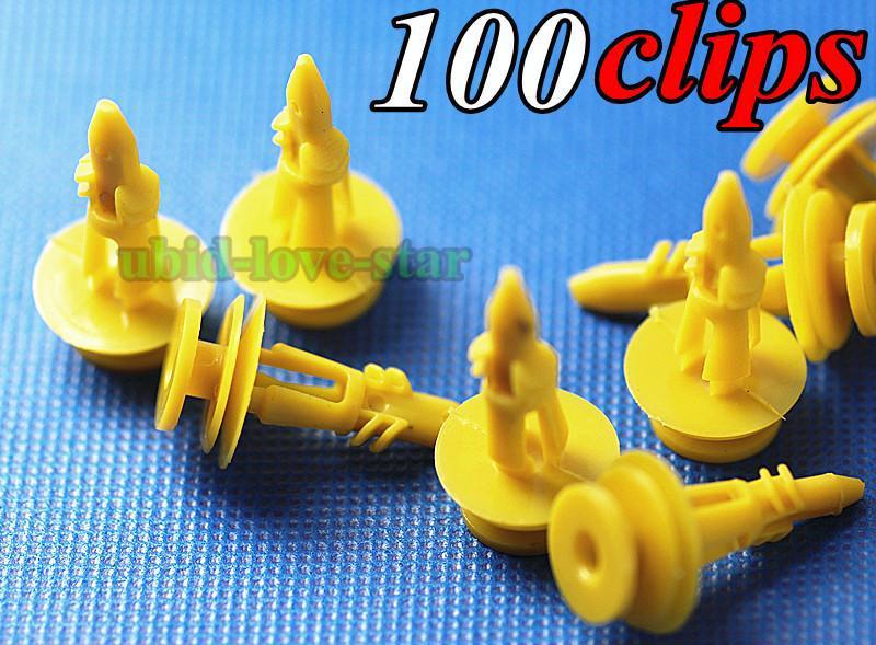 100 clips door panel retainer jeep cherokee laredo breeze overland tail wj buy