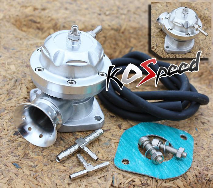 Universal aluminum type-rs turbo blow off valve turbocharger/charger silver bov