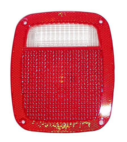 Crown automotive j8129642 tail lamp lens 76-06 cj5 cj7 scrambler tj wrangler