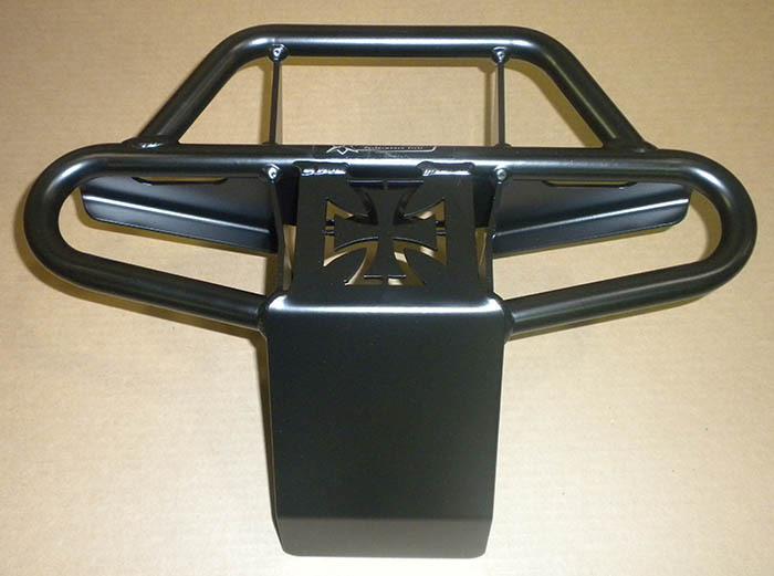 Kawasaki kfx450r aluminum front bumper (black power coated)