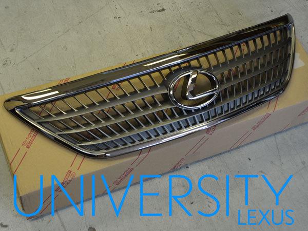 New oem 2008-2009 lexus rx400h front chrome grill original equipment