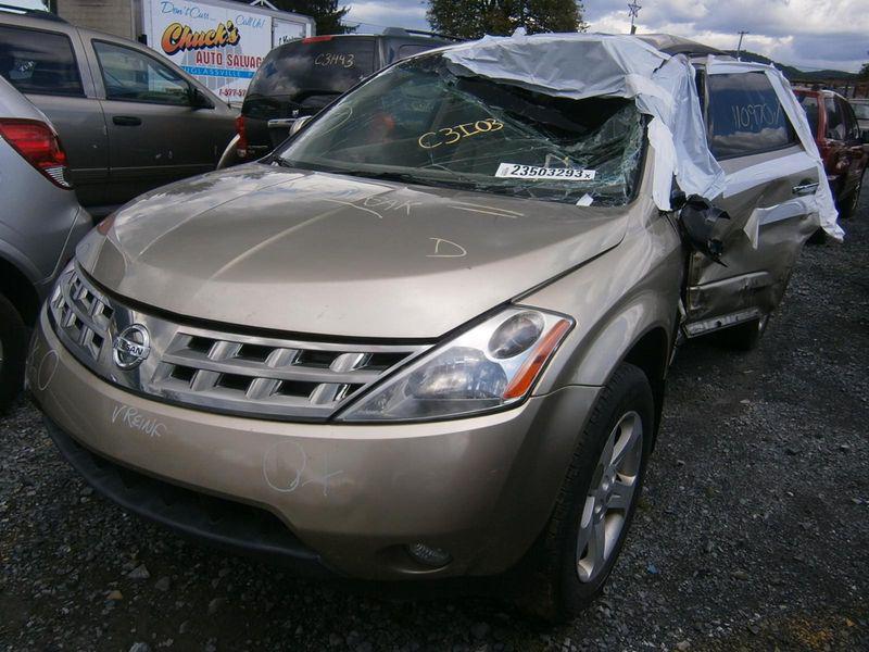 Nissan murano l headlamp halogen, l. 03 04 05 06 07