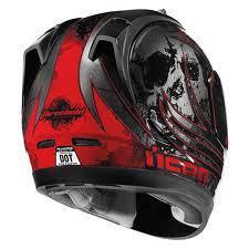 Icon alliance threshold red 2xl helmet new unused