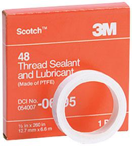 1roll - 3m™ scotch® - 48 thread pipe sealant tape 06195
