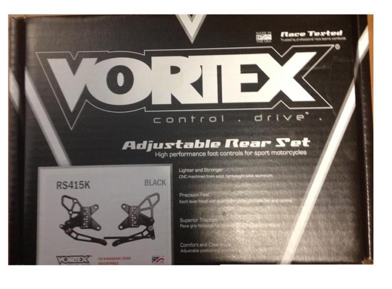 Vortex rearsets v2 for an 09 - 12 yamaha r1  new in box