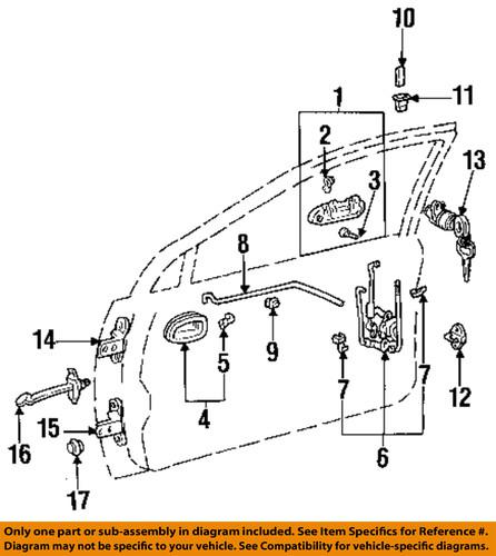 Toyota oem 6903002021 door lock motor/door lock actuator motor