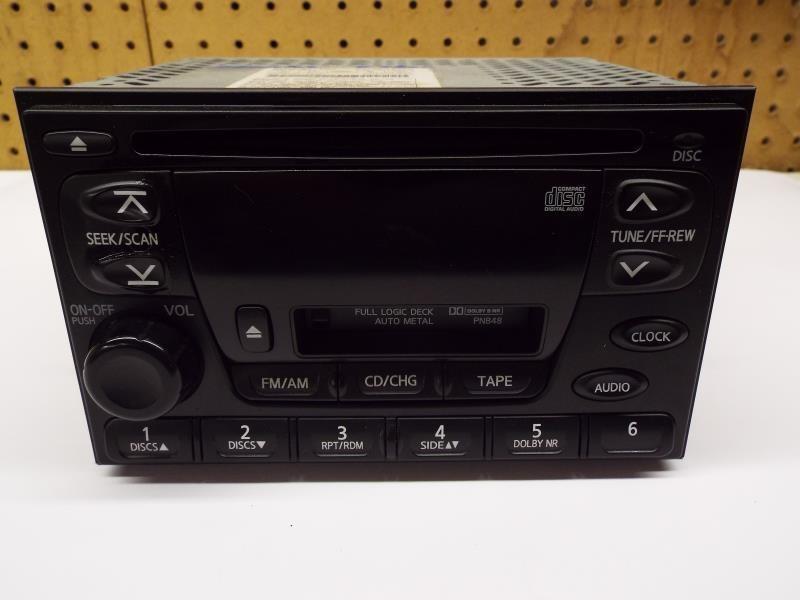 00 01 nissan xterra audio equipment recvr am-fm-stereo-cass-cd 113962