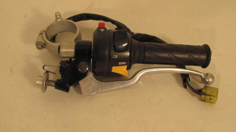 05 06 suzuki gsxr 1000 left side handlebar clip on switch clutch lever - no res 