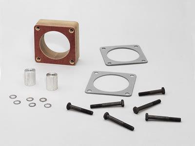 Trick flow throttle body spacer phenolic natural 1" jeep cherokee wrangler each