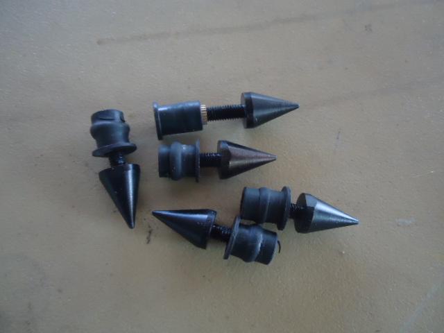 2001 triumph tt 600 wind shield sheild spike bolts hardware 5 five