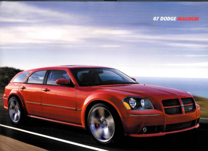 2007 dodge magnum showroon brochure