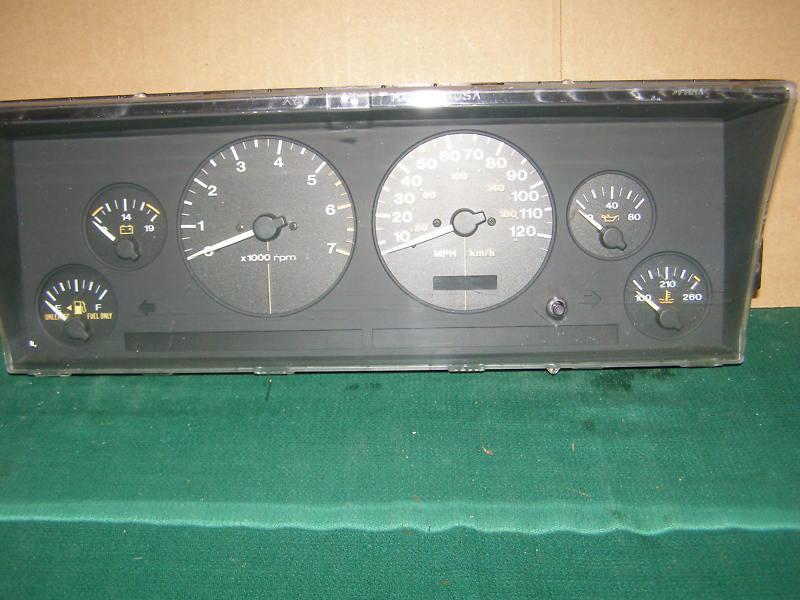 1997 1998 jeep grand cherokee speedometer cluster  