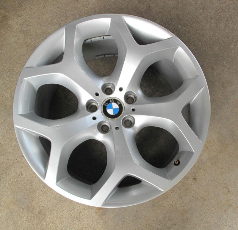 2007 - 2012  bmw  x5  x6  oem  20''  front  alloy  wheel  rim + center cap