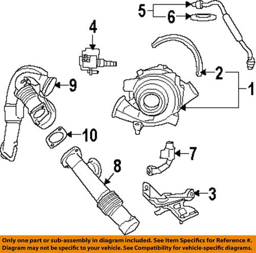 Ford oem 5c3z6f089ba turbocharger-actuator