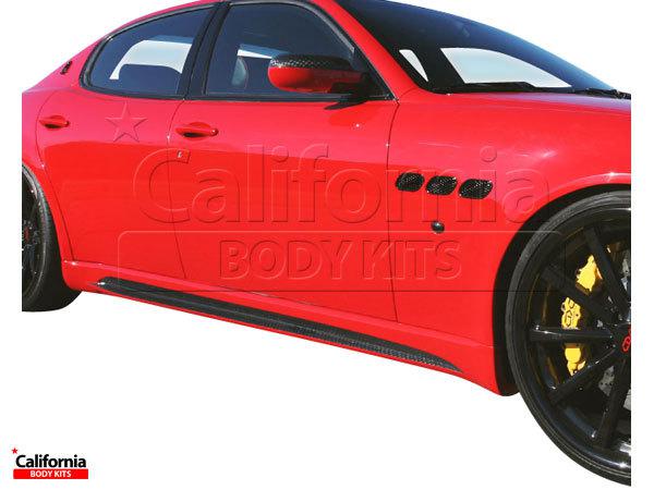 Cbk frp wal side skirts kit auto body maserati quattroporte 05-07 usa shipper