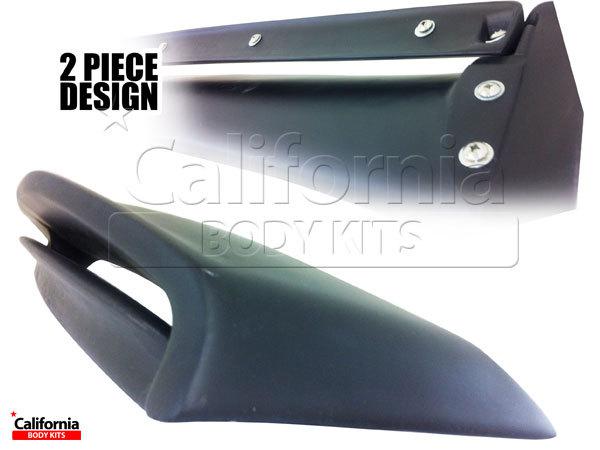 Cbk frp mtec spoiler spoiler wing 2pc bmw 3-series e30 84-91 us seller