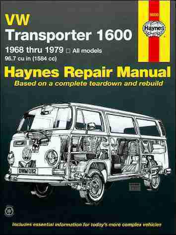 Complete_vw_transporter 1600 repair shop & service manual guide 1968-1979