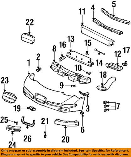 Chevrolet gm oem 19207387 front bumper-emblem