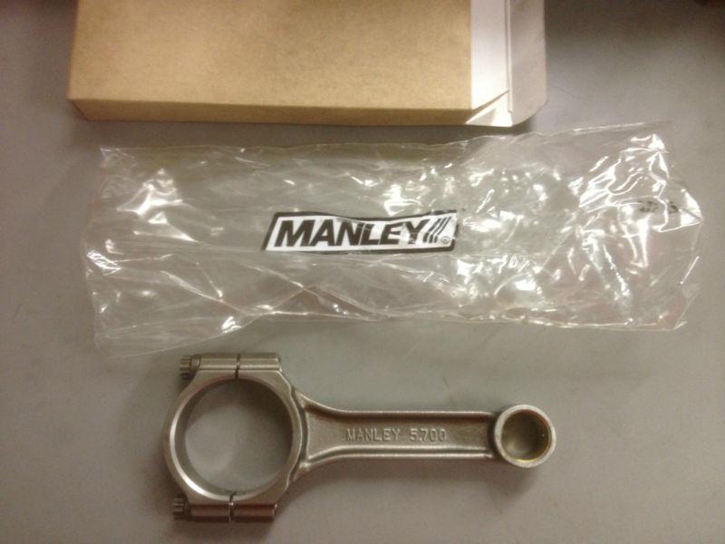 Manley steel connecting rods for a small block chevy. part number 14101