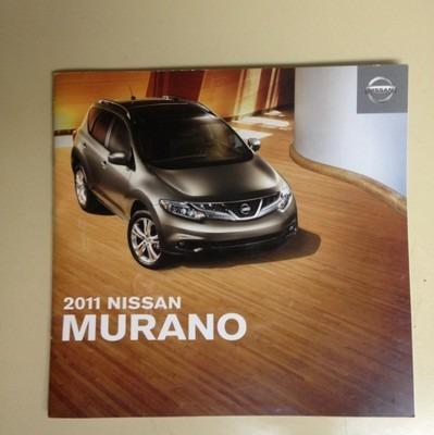 2011 nissan murano catalog - no stamp - bonus 2013 crosscabriolet sales brochure