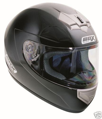 Box bx-1 bx1 motorbike motorcycle helmet black medium