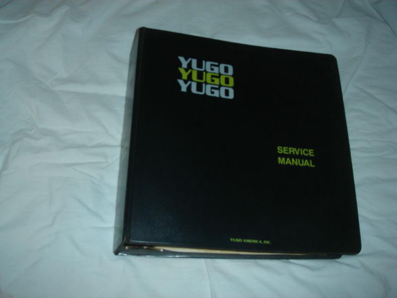 Yugo auto service manual