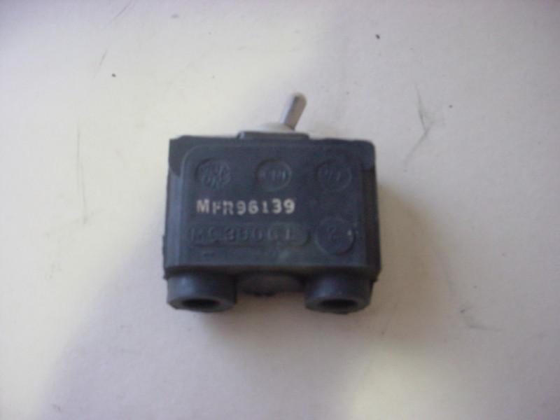 M35 military trucks dash heater switch toggle, ms39061-2, 5930-00-296-6319 nos 