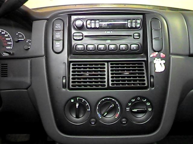 2002 ford explorer radio trim dash bezel 2615286