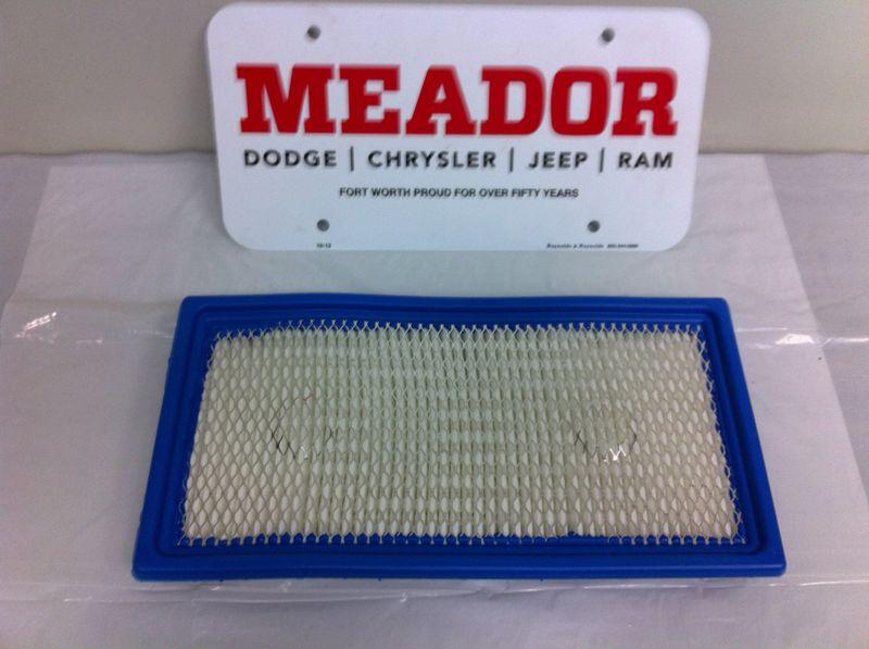 New oem mopar 4891694aa air filter 2007-10 jeep compass patriot & dodge caliber