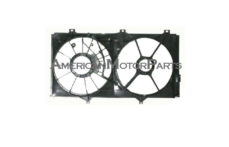 Ac condenser radiator cooling fan shroud only 2007-2009 2008 toyota camry v6