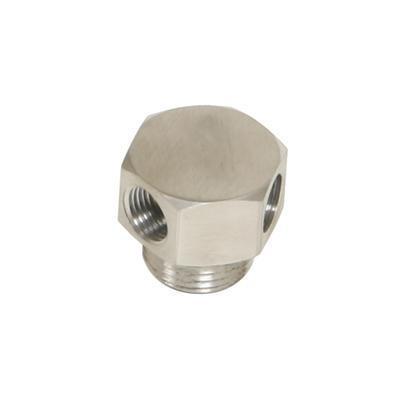 Performance stainless steel vacuum hose fitting 1042-p