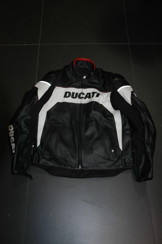 Purchase Ducati by Dainese G. Hyper Pelle Jacket, Black & White, Men's ...