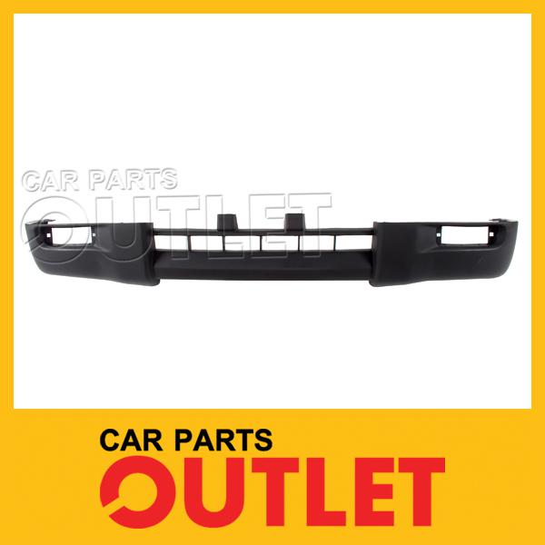 1995-1997 toyota tacoma front bumper lower valance to1095175 raw black apron 4wd