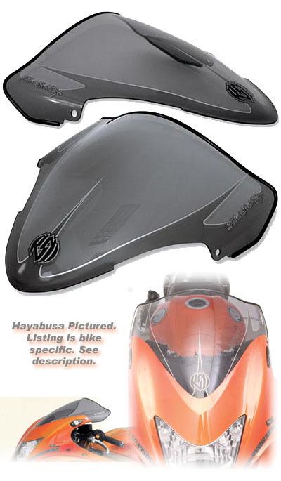 Roland sands design windshield for honda cbr600rr, 2007-2008, 600rr, smoke