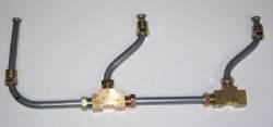 New mopar 1969-72 340 440 six pack upper carburetor fuel lines