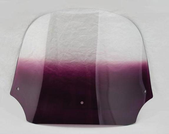 Memphis shades batwing fairing windshield purple 12 inch