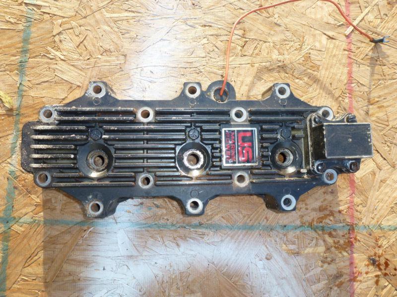 Cylinder head off 85hp force outboard boat motor engine 