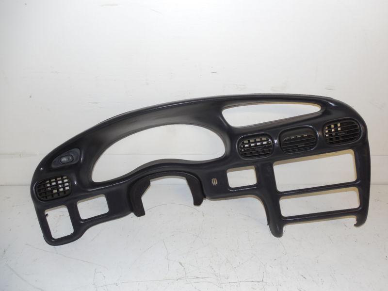 97 98 99 00 2000 01 02 03 grand prix dash cluster radio bezel trim panel black