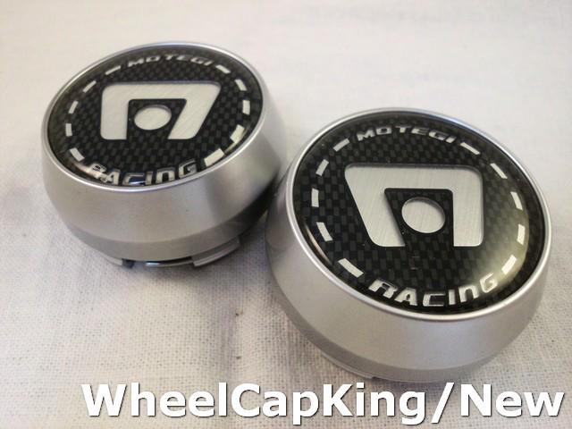 Motegi silver custom wheel center cap caps, # 2242100011, m-332 new! (2)