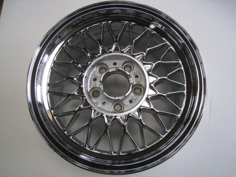 16" bmw 740i factory oem chrome wheel replacement or spare rim 750i bbs