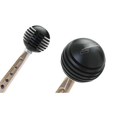 Longacre shifter knob round finned thread on 3/8-16"