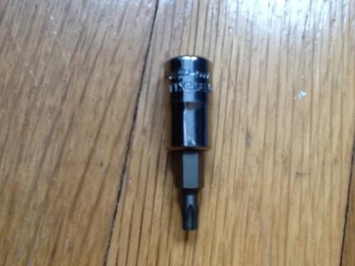 Snap on tools ttx20e t20 torx driver 1/4" drive