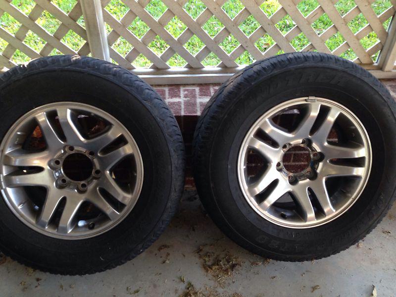 Toyota tacoma tundra sequoia 4runner 17" wheels and tires