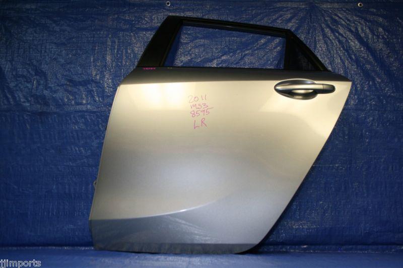 10 11 12 mazdaspeed3 oem left rear door assembly mazda speed3 ms3