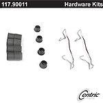 Centric parts 117.90011 brake hardware kit, front