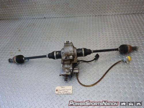 Polaris sportsman 550 xp 4x4 09 front differential cv axles