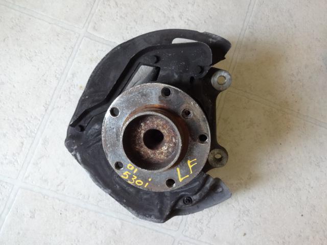 2001 bmw 530i e39 front left driver side hub bearing spindle knuckl oem