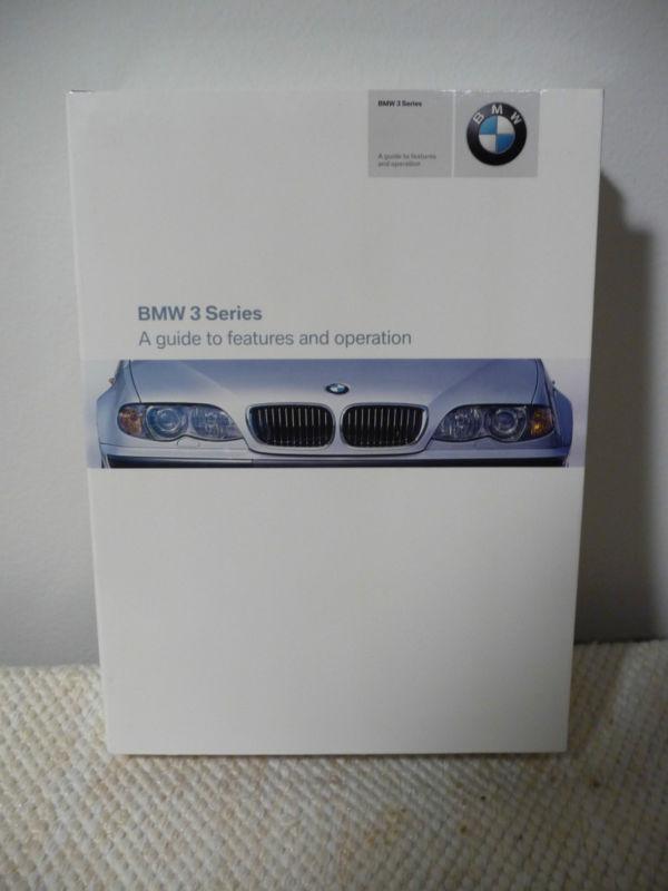 2003 2004 bmw 3 series cd & vhs guide to features & operation